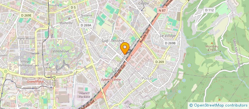 localisation de l'entreprise MONSIEUR ANTHONY GONSOLIN  MONTMAUR