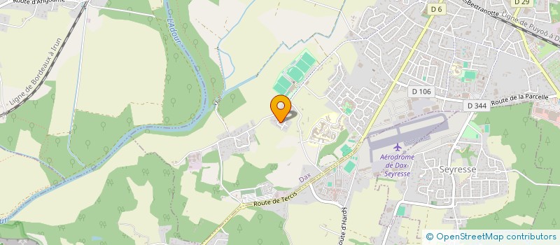 localisation de l'entreprise MONSIEUR ANTHONY GONZALEZ  TARTAS