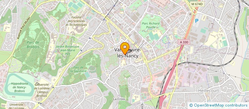 localisation de l'entreprise MONSIEUR ANTHONY GOUDEY  VANDUVRE-LES-NANCY