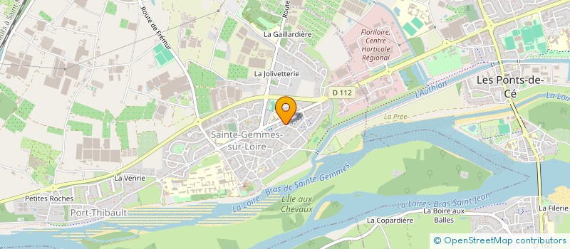 localisation de l'entreprise MONSIEUR ANTHONY GOULET  SAINTE-GEMMES-SUR-LOIRE