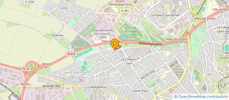 localisation de l'entreprise MONSIEUR ANTHONY GOUPIL à CAEN