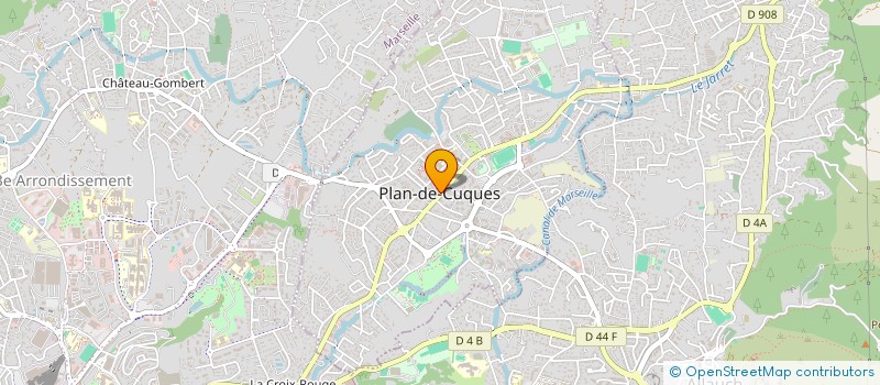 localisation de l'entreprise MONSIEUR ANTHONY GRAMMATICO  PLAN-DE-CUQUES