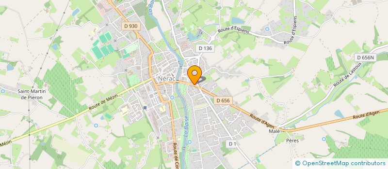 localisation de l'entreprise MONSIEUR ANTHONY GRAND  NERAC