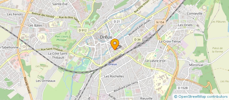 localisation de l'entreprise MONSIEUR ANTHONY GRANDISSON à DREUX