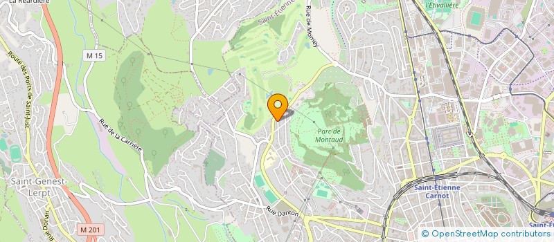 localisation de l'entreprise MONSIEUR ANTHONY GRIVEL  SAINT-ETIENNE