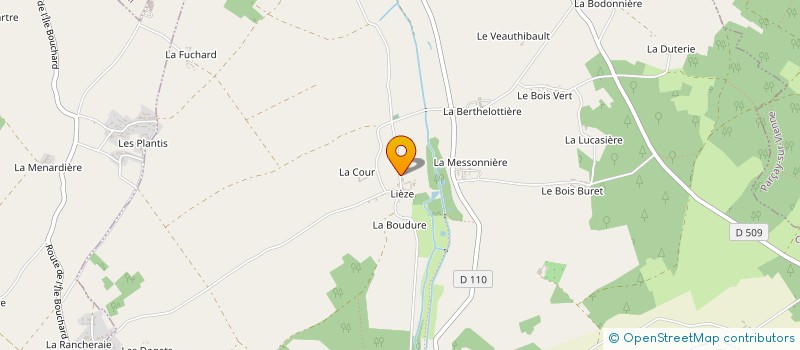localisation de l'entreprise MONSIEUR ANTHONY GROLLEAU à CHEZELLES