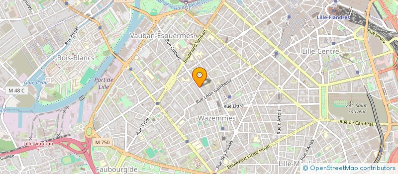 localisation de l'entreprise MONSIEUR ANTHONY GRONDIN à LILLE
