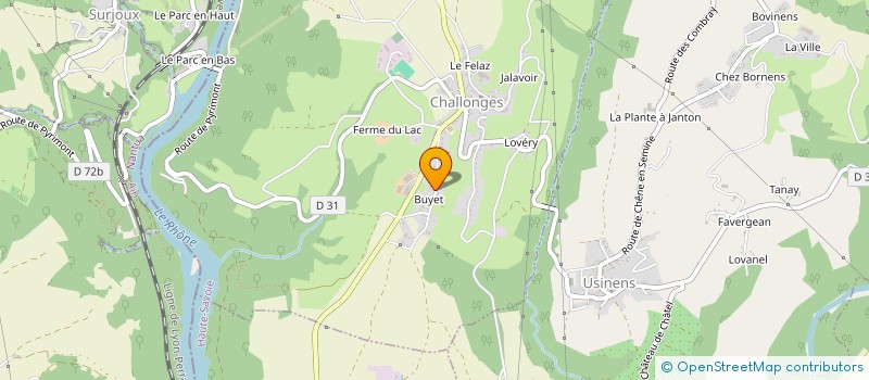 localisation de l'entreprise MONSIEUR ANTHONY GROS MAZAURIC  CHALLONGES