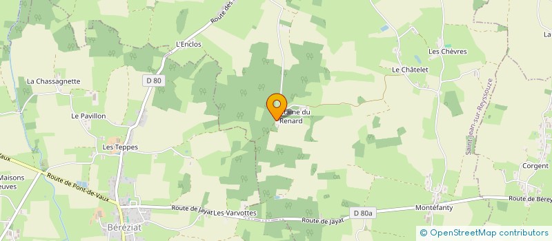 localisation de l'entreprise MONSIEUR ANTHONY GUDEFIN  SAINT-JEAN-SUR-REYSSOUZE