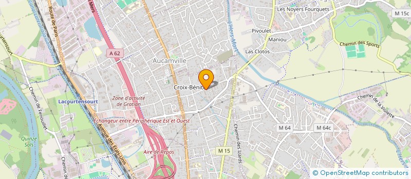 localisation de l'entreprise MONSIEUR ANTHONY GUEDJ à TOULOUSE