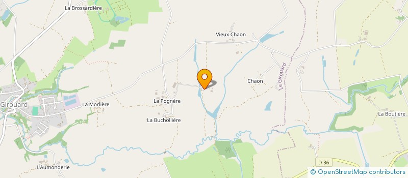 localisation de l'entreprise MONSIEUR ANTHONY GUEDON à LE GIROUARD