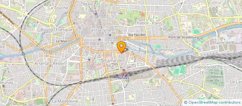 localisation de l'entreprise MONSIEUR ANTHONY GUEGAN  RENNES
