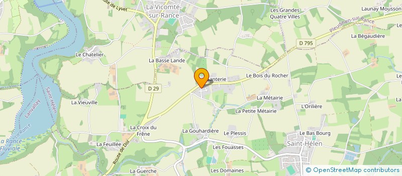 localisation de l'entreprise MONSIEUR ANTHONY GUEGUEN  SAINT-HELEN