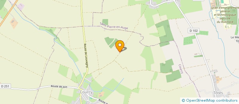 localisation de l'entreprise MONSIEUR ANTHONY GUERIN  COURCY