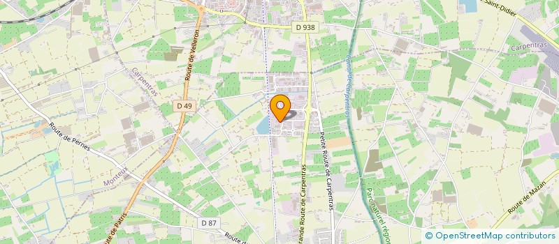 localisation de l'entreprise MONSIEUR ANTHONY GUERRA  PERNES-LES-FONTAINES