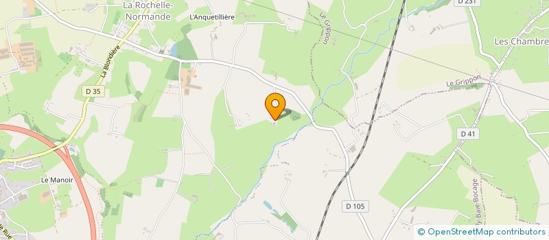 localisation de l'entreprise MONSIEUR ANTHONY GUEYDIER  SARTILLY-BAIE-BOCAGE