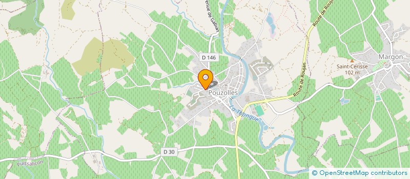 localisation de l'entreprise MONSIEUR ANTHONY GUICHARD  POUZOLLES