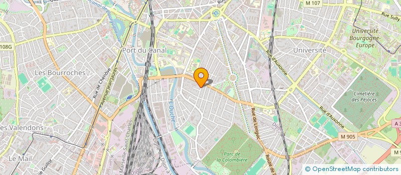 localisation de l'entreprise MONSIEUR ANTHONY GUICHARD à DIJON