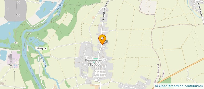 localisation de l'entreprise MONSIEUR ANTHONY GUICHETTE-DEBORD  BEAUREGARD-L'EVEQUE