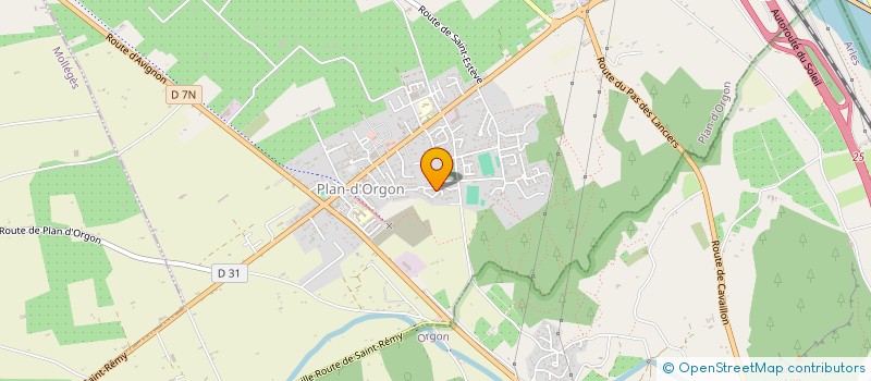 localisation de l'entreprise MONSIEUR ANTHONY GUIGON  PLAN-D'ORGON
