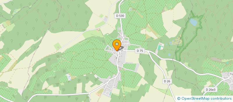 localisation de l'entreprise MONSIEUR ANTHONY GUILLEMART  TRIGNY