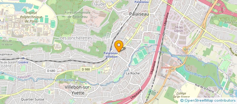 localisation de l'entreprise MONSIEUR ANTHONY GUILLEN à PALAISEAU
