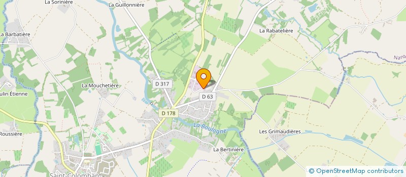 localisation de l'entreprise MONSIEUR ANTHONY GUILLET  SAINT-COLOMBAN