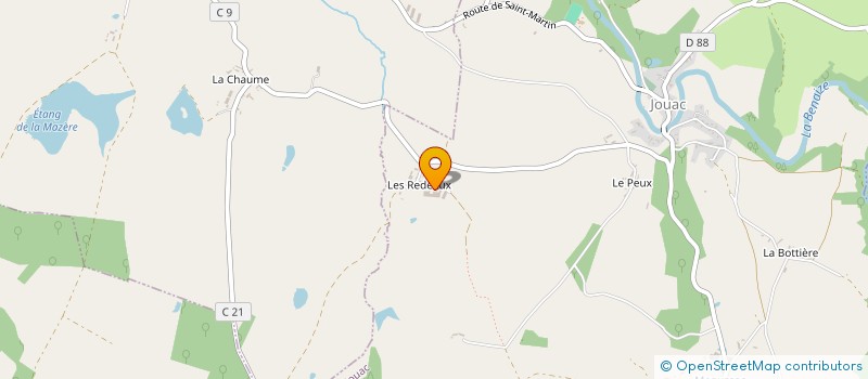 localisation de l'entreprise MONSIEUR ANTHONY GUILLOT à JOUAC