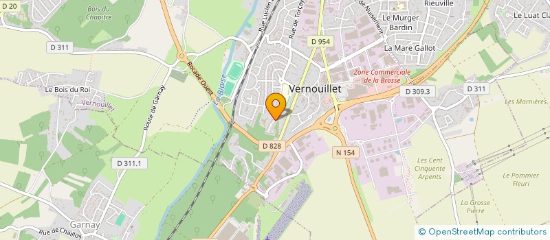 localisation de l'entreprise MONSIEUR ANTHONY GUISSANT à VERNOUILLET