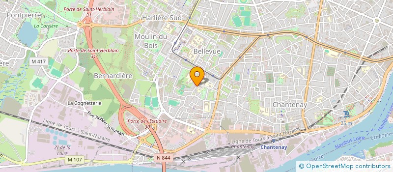 localisation de l'entreprise MONSIEUR ANTHONY GUITTON à NANTES