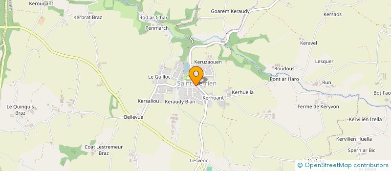 localisation de l'entreprise MONSIEUR ANTHONY GUIZIOU à SAINT-DERRIEN