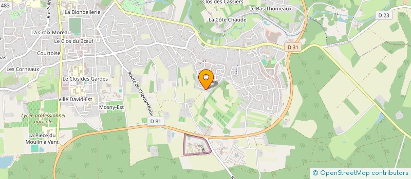 localisation de l'entreprise MONSIEUR ANTHONY GUSSEAU à AMBOISE