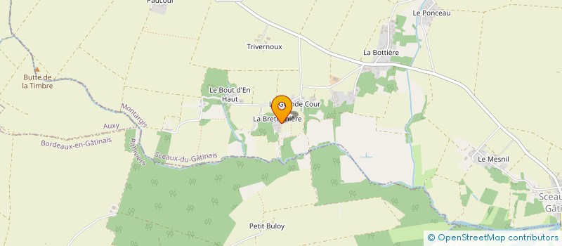 localisation de l'entreprise MONSIEUR ANTHONY GUTHINGER à SCEAUX-DU-GATINAIS