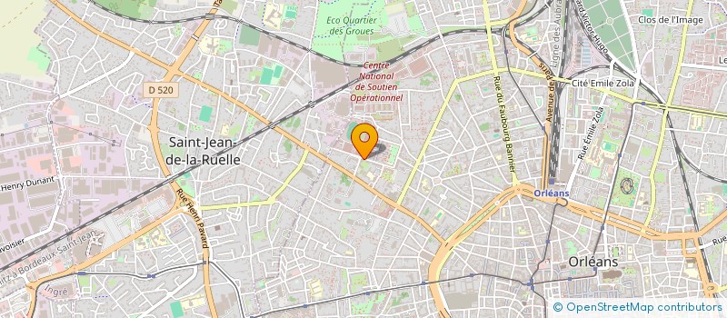 localisation de l'entreprise MONSIEUR ANTHONY HACKTHAM à ORLEANS