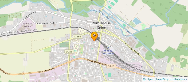 localisation de l'entreprise MONSIEUR ANTHONY HADALA  ROMILLY-SUR-SEINE