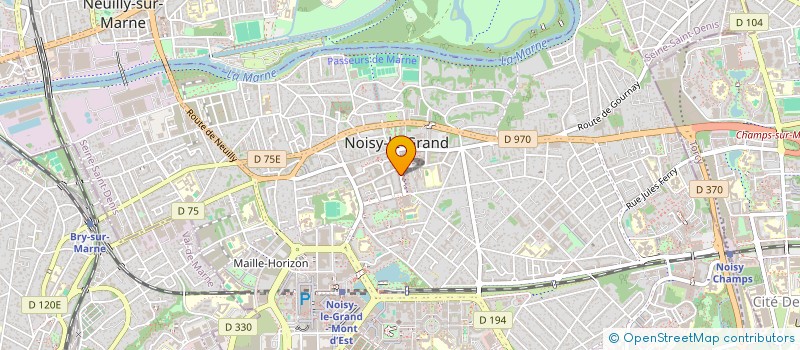 localisation de l'entreprise MONSIEUR ANTHONY HADDAD à NOISY-LE-GRAND