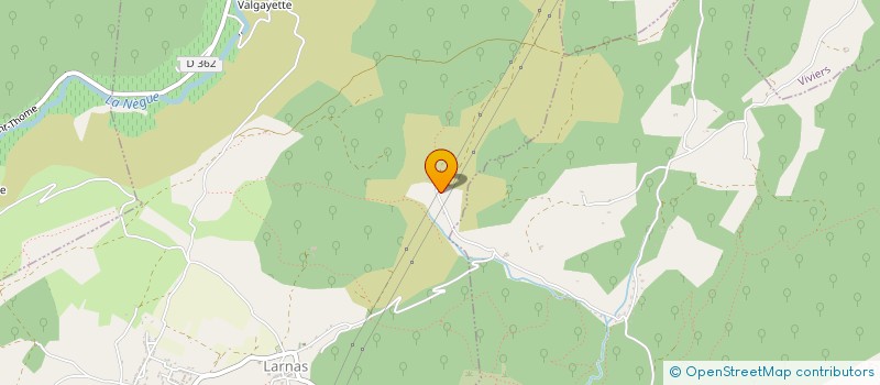 localisation de l'entreprise MONSIEUR ANTHONY HAINCAUD  VIVIERS