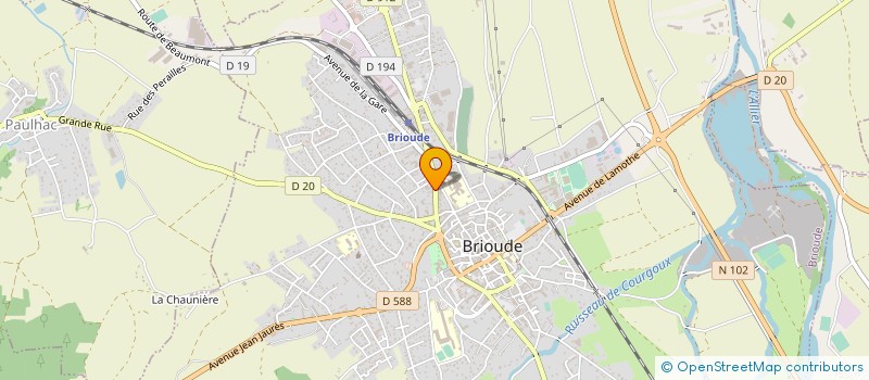 localisation de l'entreprise MONSIEUR ANTHONY HAJFANI  BRIVE-LA-GAILLARDE