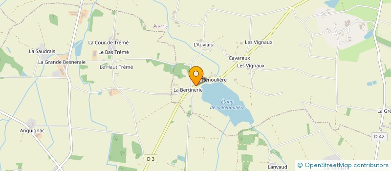 localisation de l'entreprise MONSIEUR ANTHONY HAMON  PIERRIC