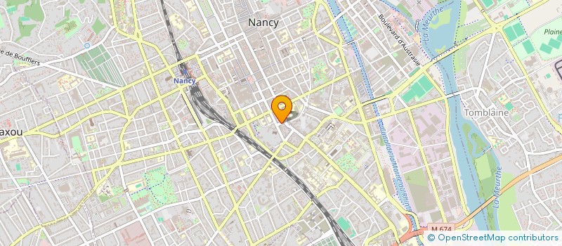 localisation de l'entreprise MONSIEUR ANTHONY HANAUX  NANCY