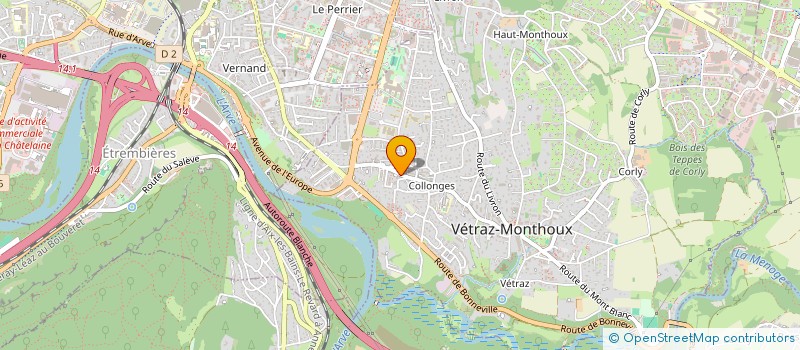 localisation de l'entreprise MONSIEUR ANTHONY HANIR  VETRAZ-MONTHOUX