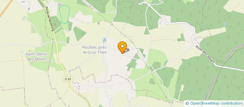 localisation de l'entreprise MONSIEUR ANTHONY HANZE  LES MONTS DU ROUMOIS