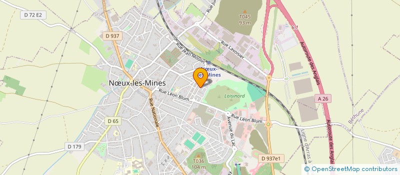 localisation de l'entreprise MONSIEUR ANTHONY HARLET  NUX-LES-MINES