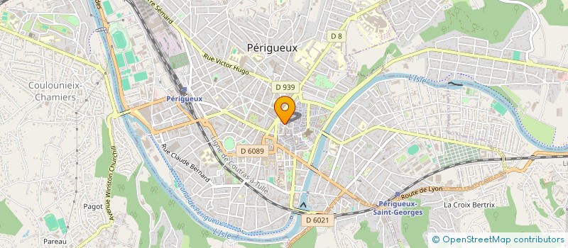 localisation de l'entreprise MONSIEUR ANTHONY  HAROLD REED  PERIGUEUX