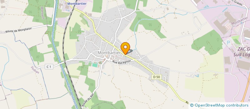 localisation de l'entreprise MONSIEUR ANTHONY HAUTEMAYOU  MONTBARTIER