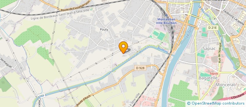 localisation de l'entreprise MONSIEUR ANTHONY HECHASO  MONTAUBAN