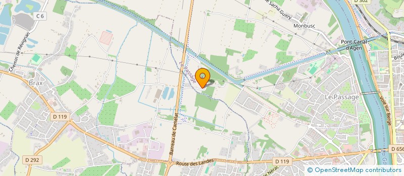 localisation de l'entreprise MONSIEUR ANTHONY HELFRICH  LE PASSAGE