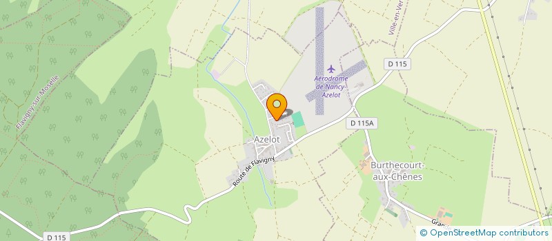 localisation de l'entreprise MONSIEUR ANTHONY HELMSTETTER  AZELOT