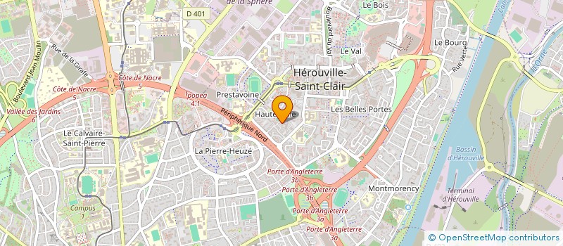 localisation de l'entreprise MONSIEUR ANTHONY HENRIET à HEROUVILLE-SAINT-CLAIR