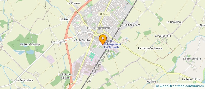 localisation de l'entreprise MONSIEUR ANTHONY HERCOUET à L'HERBERGEMENT